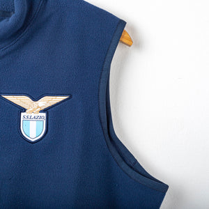 Gilet Fleece Blu Lazio Mizuno 2025/2026