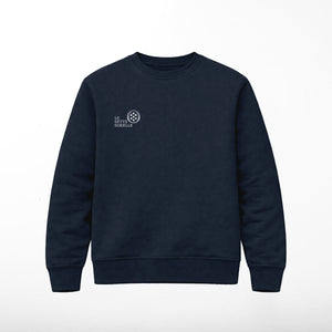 Felpa girocollo Blu Le Sette Sorelle