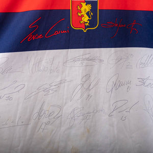 Maglia away genoa errea autografata 2004/2005