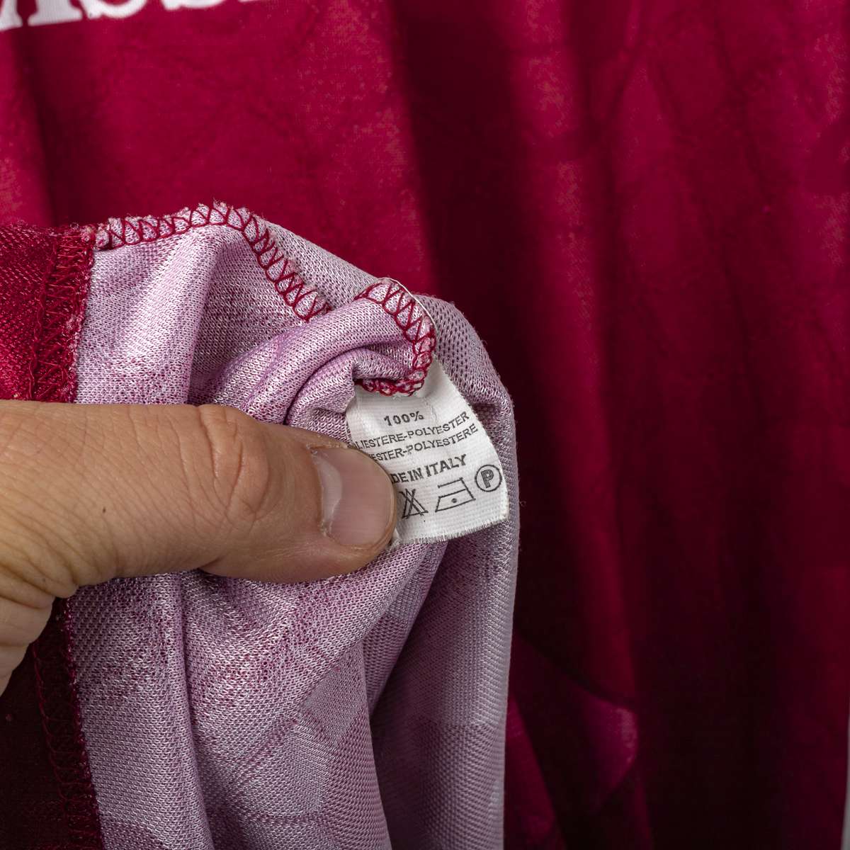 Roma Asics Ina Totti 20 1995/1996 Home Shirt