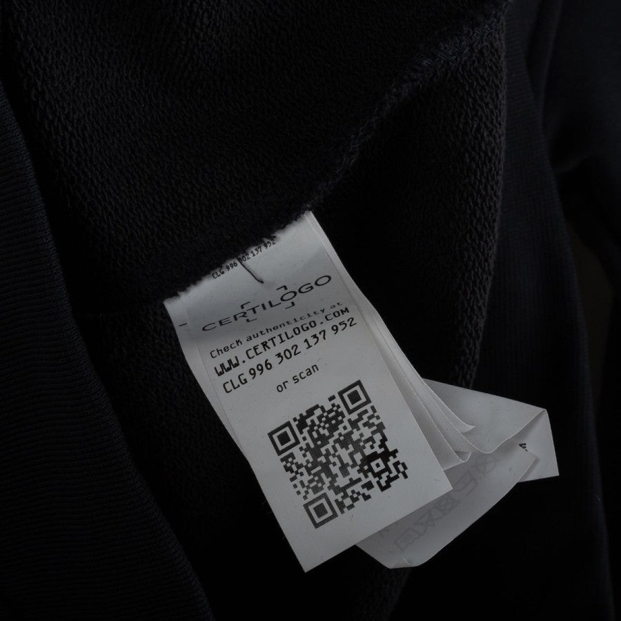 Felpa con cappuccio D10S blu ssc napoli 2022/2023 by EA7 - Home (16)