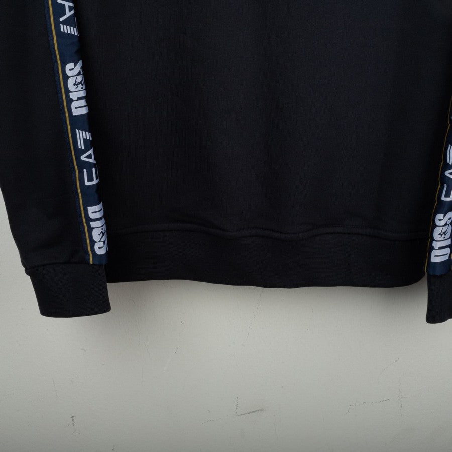 Felpa con cappuccio D10S blu ssc napoli 2022/2023 by EA7 - Home (7)