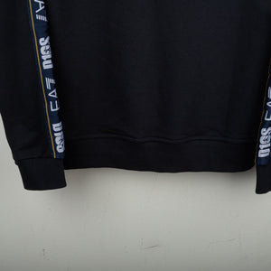 Felpa con cappuccio D10S blu ssc napoli 2022/2023 by EA7 - Home (7)