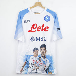 Maglia Ea7 Face Ssc Napoli Minjae n3 2022/2023 by EA7 - Home