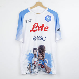Maglia Face Game Napoli Ea7 Kvaratskhelia 77 2022/2023 by EA7 - Home (2)