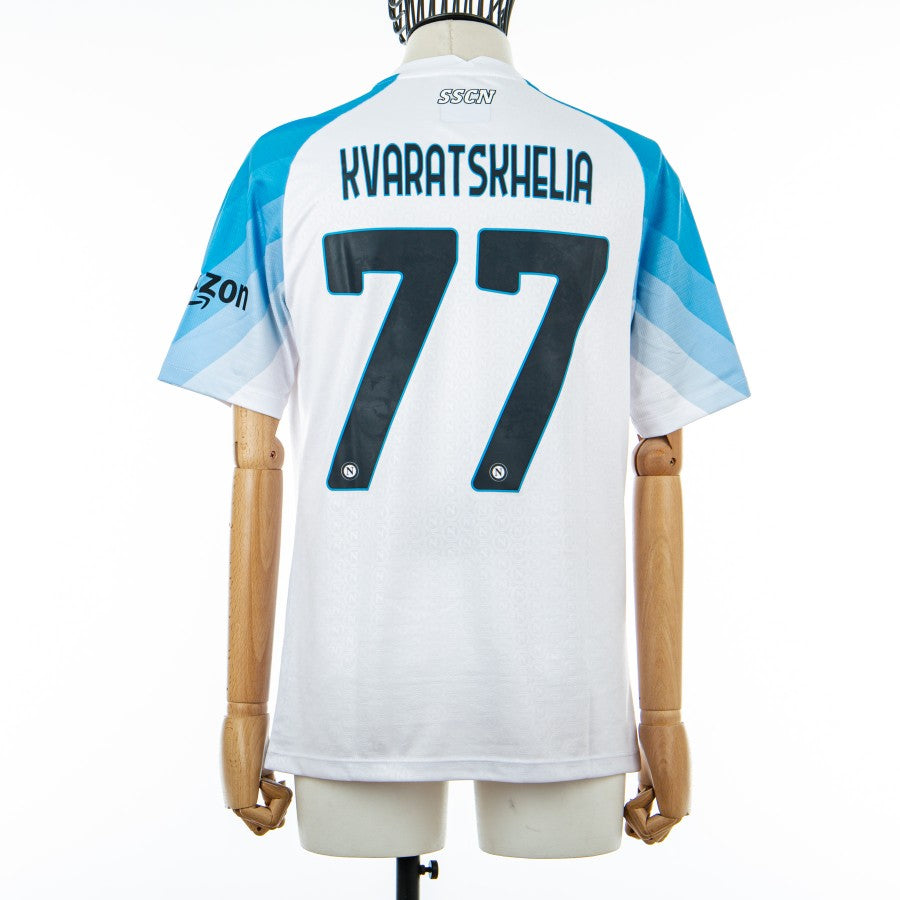 Napoli EA7 Face Kvaratskhelia 77 Jersey 2022/2023