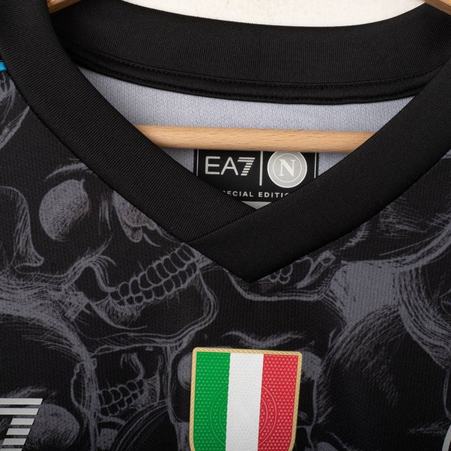 Maglia Halloween Napoli Ea7 Kvaratskhelia 77 2023/2024 by EA7 - Home (12)