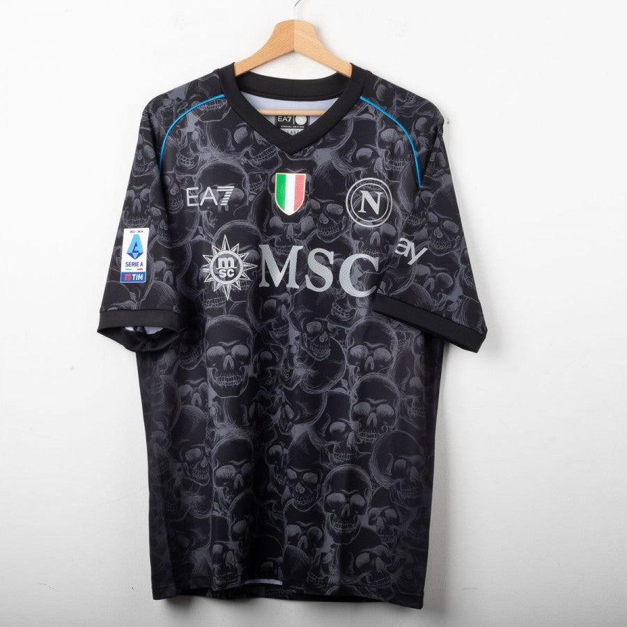 Maglia Halloween Napoli Ea7 Kvaratskhelia 77 2023/2024 by EA7 - Home (2)