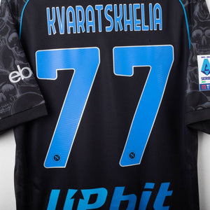 Maglia Halloween Napoli Ea7 Kvaratskhelia 77 2023/2024 by EA7 - Home (4)