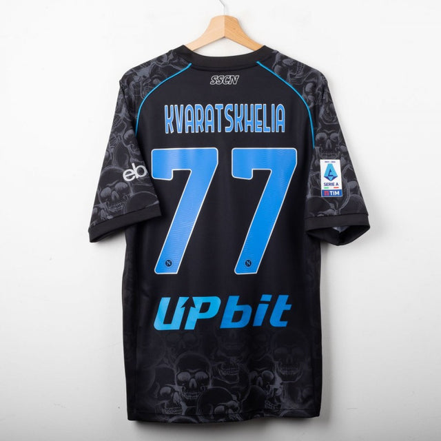 Maglia Halloween Napoli Ea7 Kvaratskhelia 77 2023/2024 by EA7 - Home
