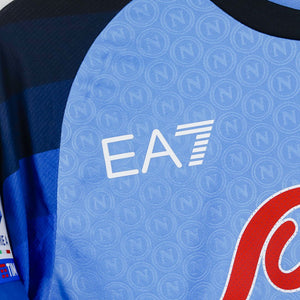 Maglia Home Napoli Ea7 autografata Raspadori n81 2022/2023 by EA7 - Home (12)