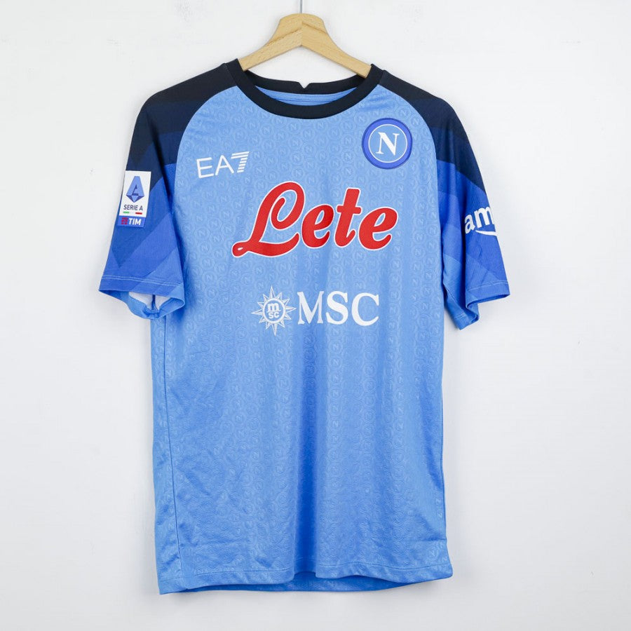 Maglia Home Napoli Ea7 autografata Raspadori n81 2022/2023 by EA7 - Home (2)