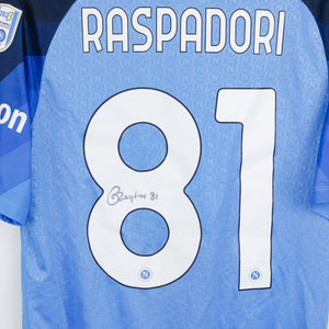 Maglia Home Napoli Ea7 autografata Raspadori n81 2022/2023 by EA7 - Home (7)