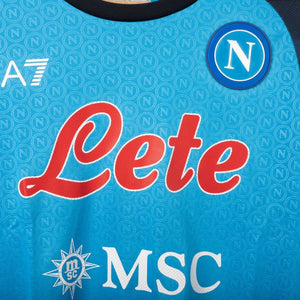 Maglia Home Napoli Ea7 Kvaratskhelia 77 2022/2023 by EA7 - Home (12)