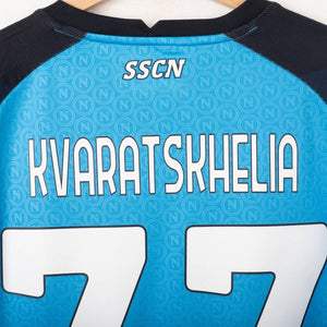 Maglia Home Napoli Ea7 Kvaratskhelia 77 2022/2023 by EA7 - Home (4)