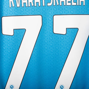 Maglia Home Napoli Ea7 Kvaratskhelia 77 2022/2023 by EA7 - Home (5)