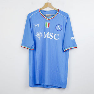 Maglia Home Napoli Ea7 Kvaratskhelia 77 2023/2024 by EA7 - Home (2)