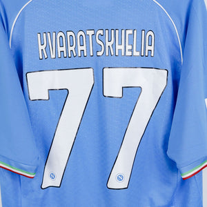 Maglia Home Napoli Ea7 Kvaratskhelia 77 2023/2024 by EA7 - Home (6)