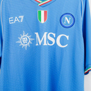 Maglia Home Napoli Ea7 Kvaratskhelia 77 2023/2024 by EA7 - Home (13)