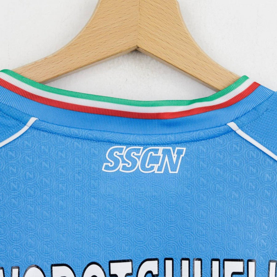 Maglia Home Napoli Ea7 Kvaratskhelia 77 2023/2024 by EA7 - Home (3)