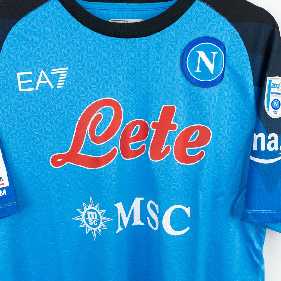 Maglia Home Napoli EA7 Osimhen 9 2022/2023 AUTOGRAFATA by EA7 - Home (6)