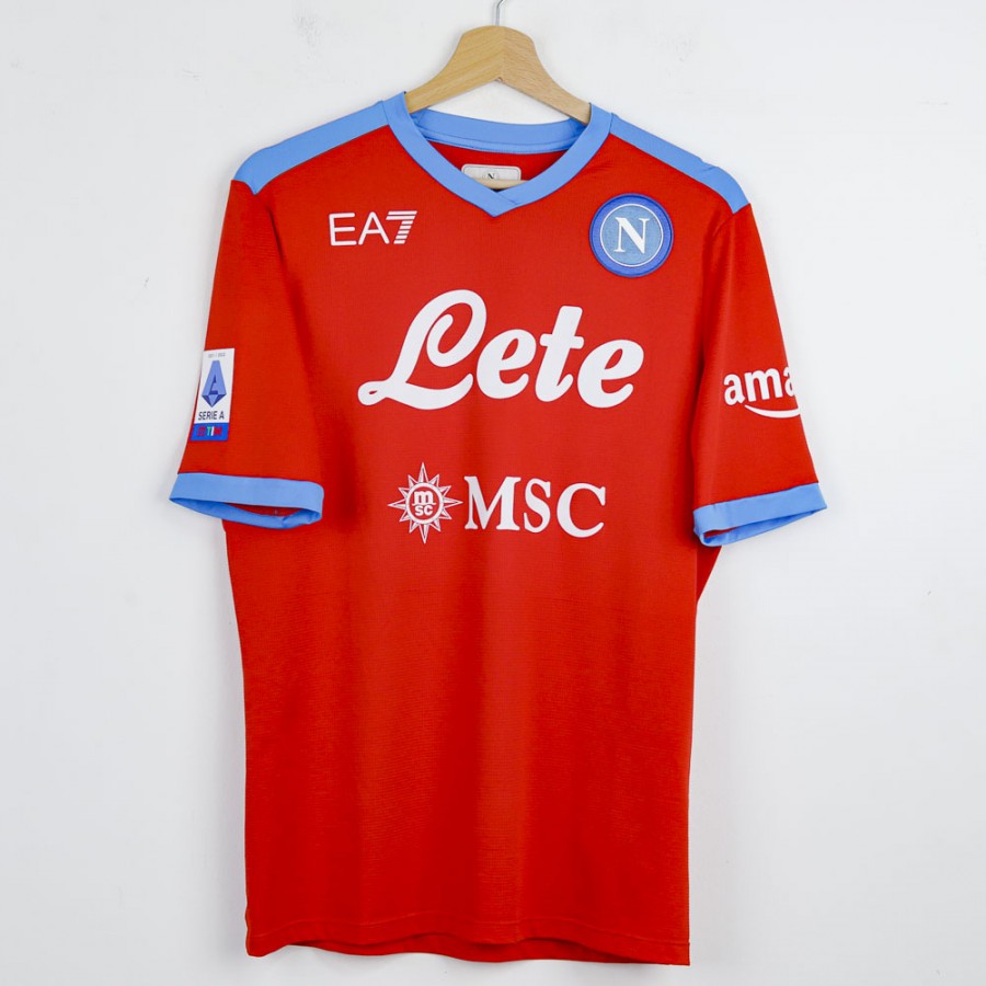 2021/2022 EA7 Napoli Third Jersey Kvaratskhelia 77