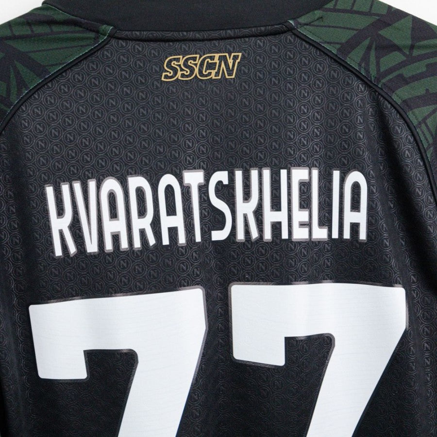 Maglia Third Napoli Ea7 Kvaratskhelia 77 2023/2024 by EA7 - Home (4)