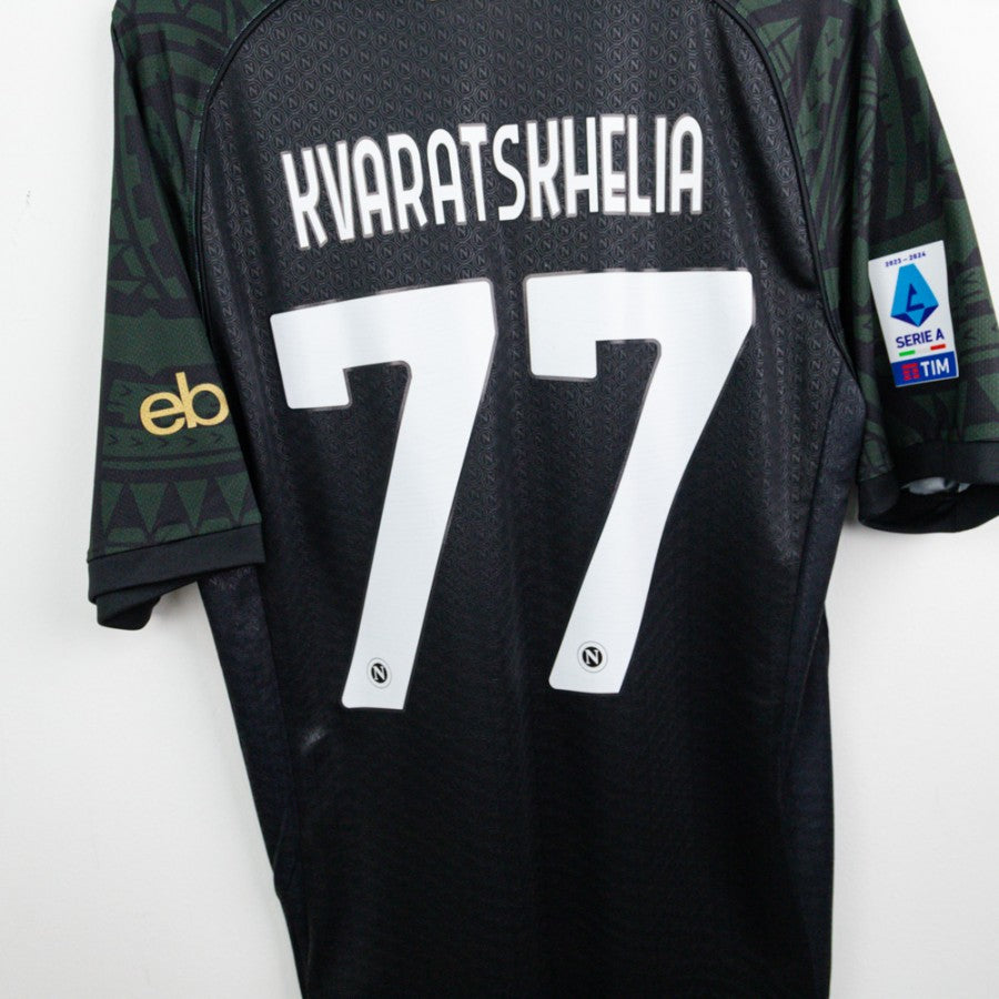 Maglia Third Napoli Ea7 Kvaratskhelia 77 2023/2024 by EA7 - Home (5)