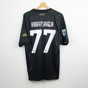 Maglia Third Napoli Ea7 Kvaratskhelia 77 2023/2024 by EA7 - Home