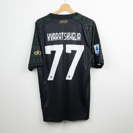 Maglia Third Napoli Ea7 Kvaratskhelia 77 2023/2024 by EA7 - Home