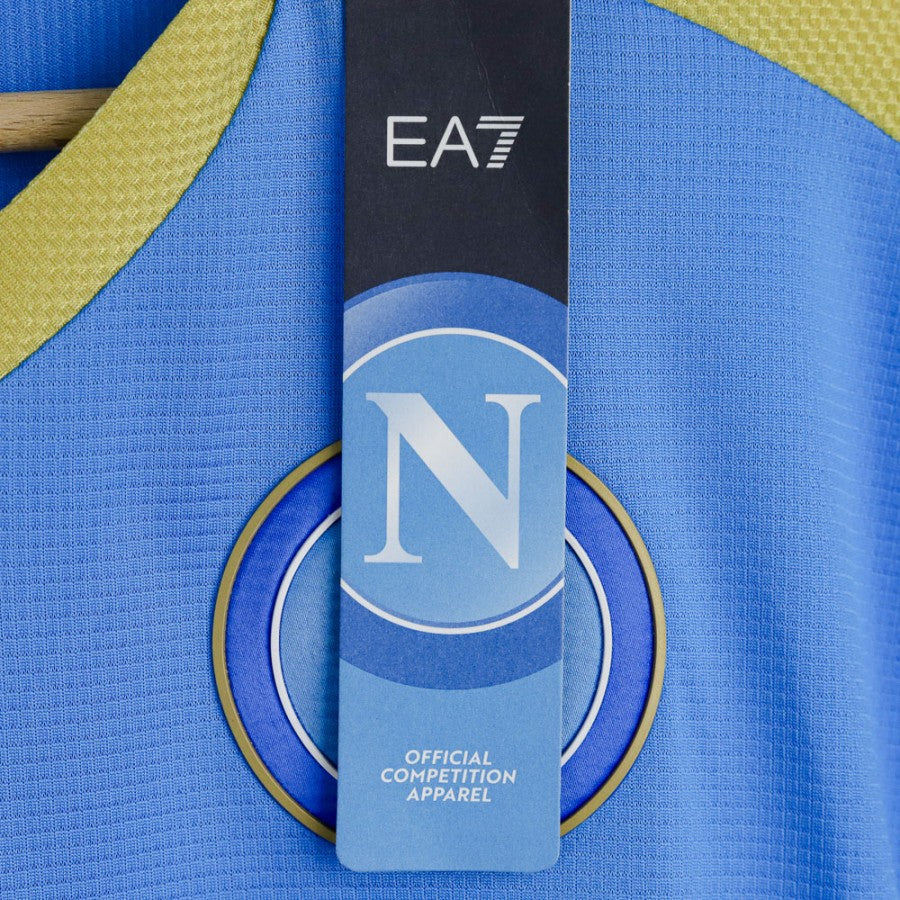 Maglia Uefa Napoli Ea7 Kvaratskhelia 77 2021/2022 by EA7 - Home (12)
