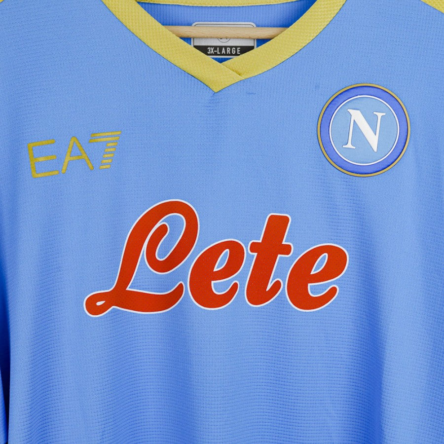 Maglia Uefa Napoli Ea7 Kvaratskhelia 77 2021/2022 by EA7 - Home (9)