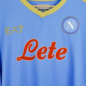 Maglia Uefa Napoli Ea7 Kvaratskhelia 77 2021/2022 by EA7 - Home (9)