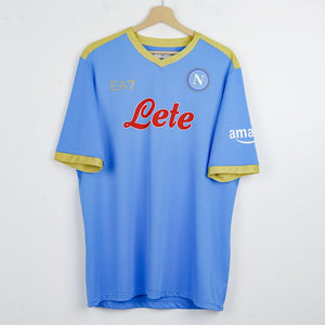 Maglia Uefa Napoli Ea7 Mertens 14 2021/2022 by EA7 - Home (2)