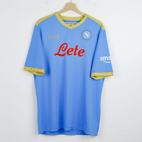 Maglia Uefa Napoli Ea7 Mertens 14 2021/2022 by EA7 - Home (2)