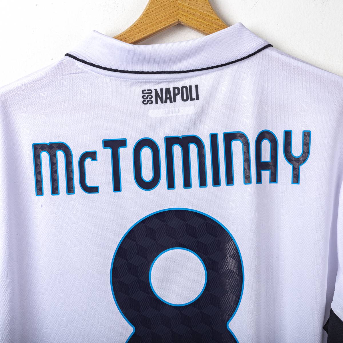 Maglia Away Napoli Ea7 Mc Tominay 8 2024/2025