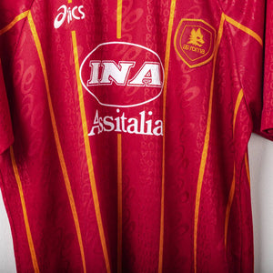 Maglia Home Roma Asics Aldair n6 1996/1997