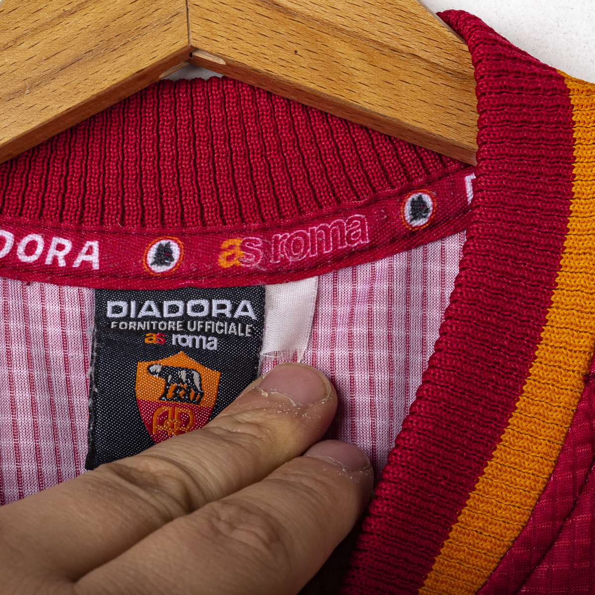 Maglia Home Roma Diadora Ina 1997/1998