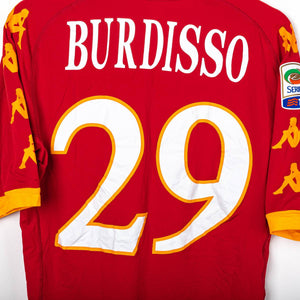 Maglia Home Roma Kappa Burdisso 29 2010/2011