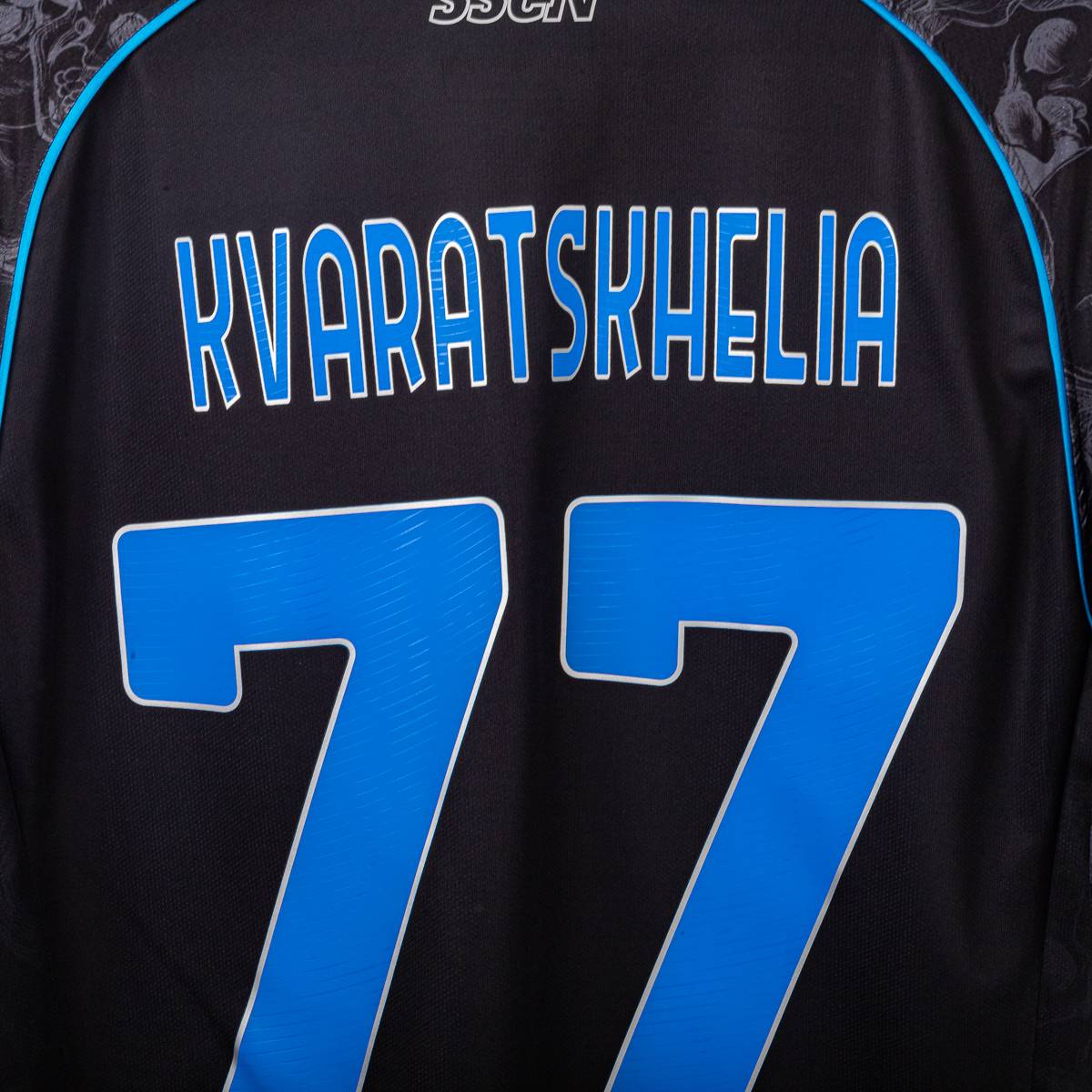 Maglia Halloween Napoli Ea7 Kvaratskhelia 77 2023/2024