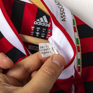 Maglia Home Milan Adidas Pato 7 Uefa 2011/2012