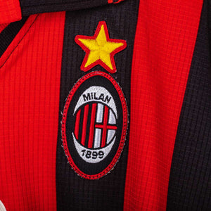 AC Milan Lotto Opel Savicevic 10 1997/1998 Home Shirt