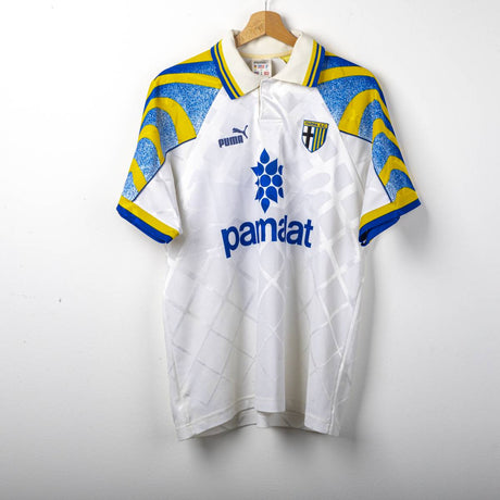 Parma Puma Parmalat Cannavaro 17 1995/1996 Home Shirt