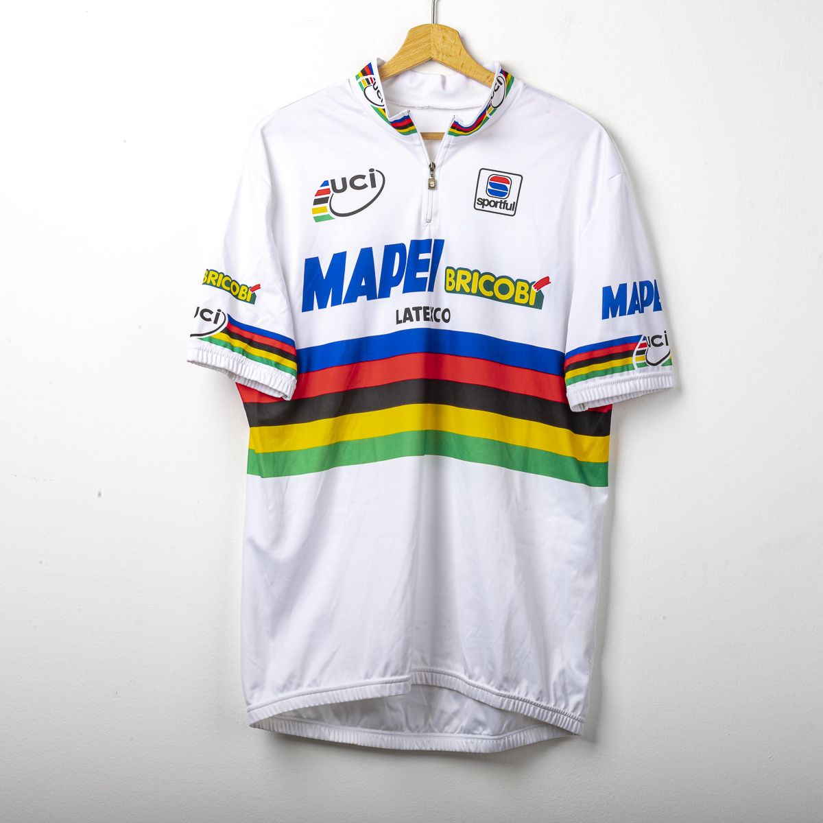 Maglia Mapei Ciclismo Campione del Mondo 1998