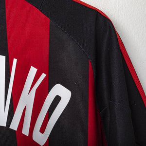 Maglia Home Milan Adidas Shevchenko n7 2002/2003