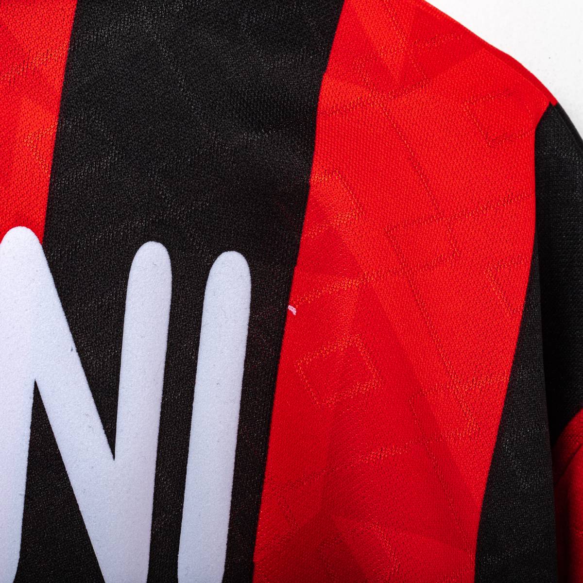 Maglia Home Milan Lotto Opel Maldini 3 1995/1996