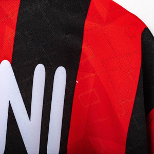 Maglia Home Milan Lotto Opel Maldini 3 1995/1996