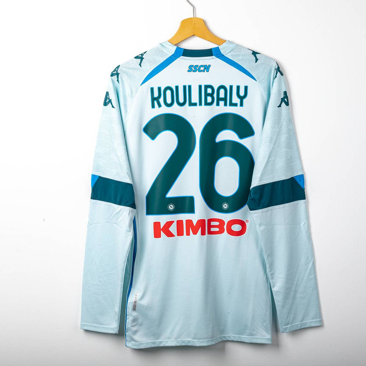 Maglia Napoli Away Kappa Koulibaly 26 ml 2020/2021