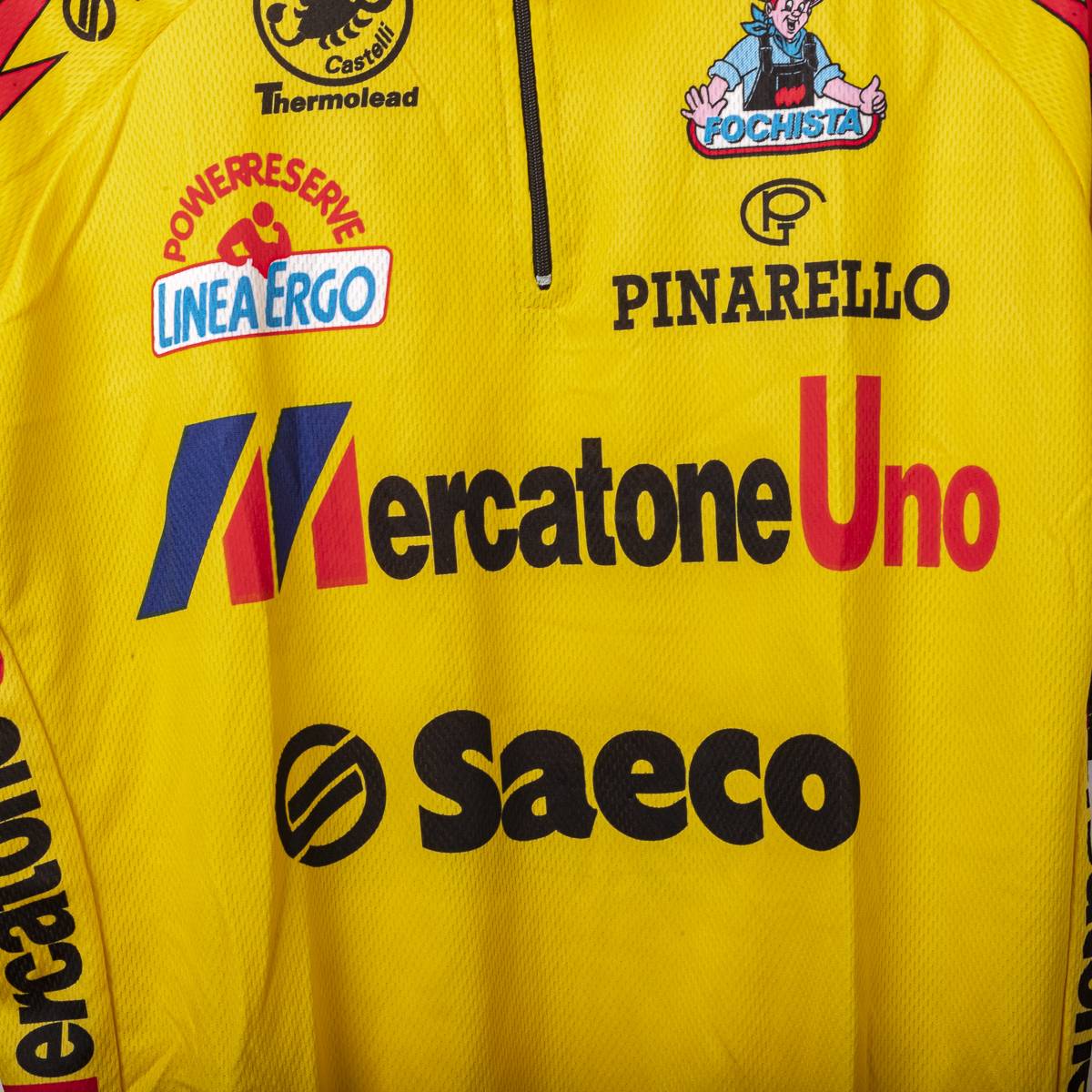 Maglia Ciclismo Mercatone Uno Saeco 1995