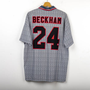 Maglia Away Manchester United Umbro Beckham n24 1995/1996